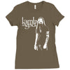 lamb of god men's Ladies Fitted T-Shirt