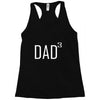 dad of 3 Racerback Tank