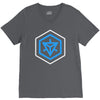 resistance hexagon V-Neck Tee