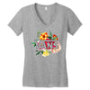 Vans Floral Women's V-Neck T-Shirt