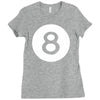 magic 8 ball Ladies Fitted T-Shirt