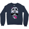 king of mustache Crewneck Sweatshirt