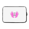 i wear pink for my mom Laptop sleeve