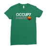 elon musk occupy mars Ladies Fitted T-Shirt