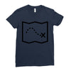 trail marks Ladies Fitted T-Shirt