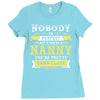 Nobody Is Perfect But If You Are A Nanny You Are Pretty Damn Close Ladies Fitted T-Shirt