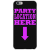 party location here iPhone 6/6s Case