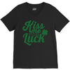 kiss me for luck V-Neck Tee