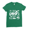 80s survival guide cassette high Ladies Fitted T-Shirt