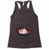 July Peeking Out Baby Girl Racerback Tank