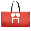 aviator sunglasses horseshoe fu manchu biker mustache Weekender Totes