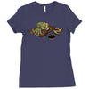 r'lyeh sashimi Ladies Fitted T-Shirt