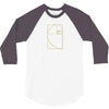 golden spiral 3/4 Sleeve Shirt