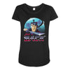 epic samurai Maternity Scoop Neck T-shirt