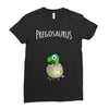 Pregosaurus Boy Ladies Fitted T-Shirt