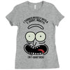i'm t shirt rick! Ladies Fitted T-Shirt