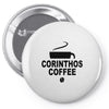 corithos coffee Pin-back button