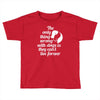 the only thing wrong with dogs Toddler T-shirt