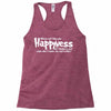 money can't buy you happyness, but hookers and coke don't make me sad Racerback Tank