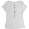 killing it back Women's Triblend Scoop T-shirt