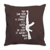 funny militaryarmymarines ak47 Throw Pillow