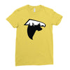 atlanta skyline falcons logo Ladies Fitted T-Shirt