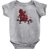 mushroom eater Baby Bodysuit