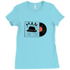 142. men on the juke box 041 Ladies Fitted T-Shirt