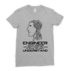 12  engineer understand. Ladies Fitted T-Shirt