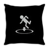 man is go Throw Pillow