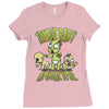zombie baby apocalypse Ladies Fitted T-Shirt