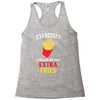 Exercise Extra Fries Racerback Tank