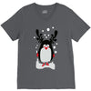 christmas penguin V-Neck Tee