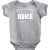i lost you at i don't bike Baby Onesie