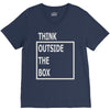 think outside the box V-Neck Tee