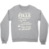j ai une fille magnifique Crewneck Sweatshirt