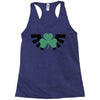 zelda logo treffle trois feuilles Racerback Tank