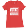 area 51 Ladies Fitted T-Shirt