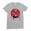 pretty guardian sumi e Ladies Fitted T-Shirt