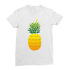 pineapple christmas tree Ladies Fitted T-Shirt