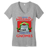 Sherlock Gnomes Women's V-Neck T-Shirt