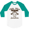 little miss fucking sunshine 3/4 Sleeve Shirt