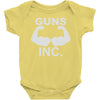 guns inc Baby Onesie