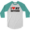 Gift For Girlfriend French Terry 3/4 Sleeve Shirt