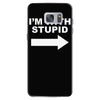 i'm with stupid mens Samsung Galaxy S7