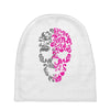 two coloured patterned skull   mens funny Baby Beanies