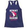 mommy shark doo doo doo family matching Racerback Tank