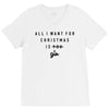 All I Want For Christmas Is You V-Neck Tee