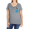 Yes, You Can Dive Ladies Curvy T-Shirt
