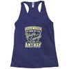old enough young enough Racerback Tank